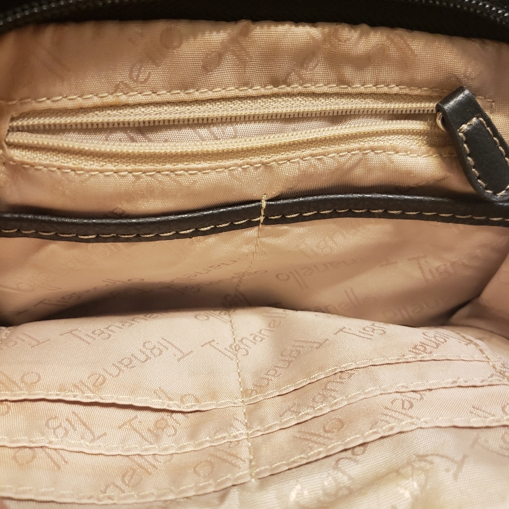 Tignanello black leather crossbody - Picture 9 of 9